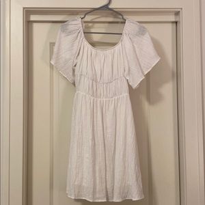 Flowy White Dress ☺️